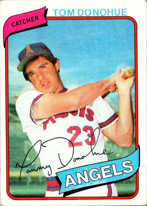 1980 Topps Tom Donohue #454 Rookie