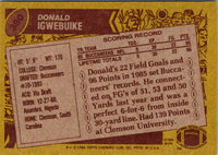1986 Topps Donald Igwebuike #380 Rookie NM+