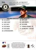 2008 Upper Deck Huston Street #753