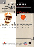 2002 Fleer Box Score Quincy Morgan #96
