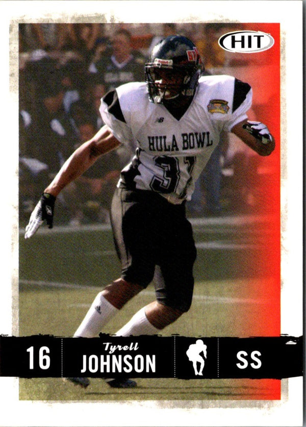 2008 SAGE HIT Tyrell Johnson #37