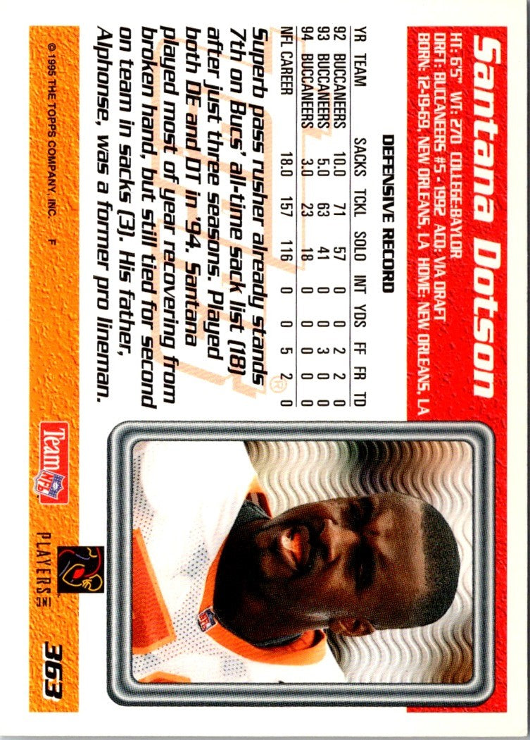 1995 Topps Santana Dotson