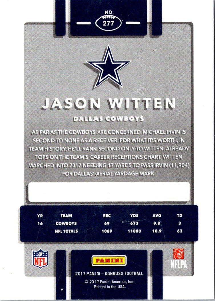 2017 Donruss Jason Witten