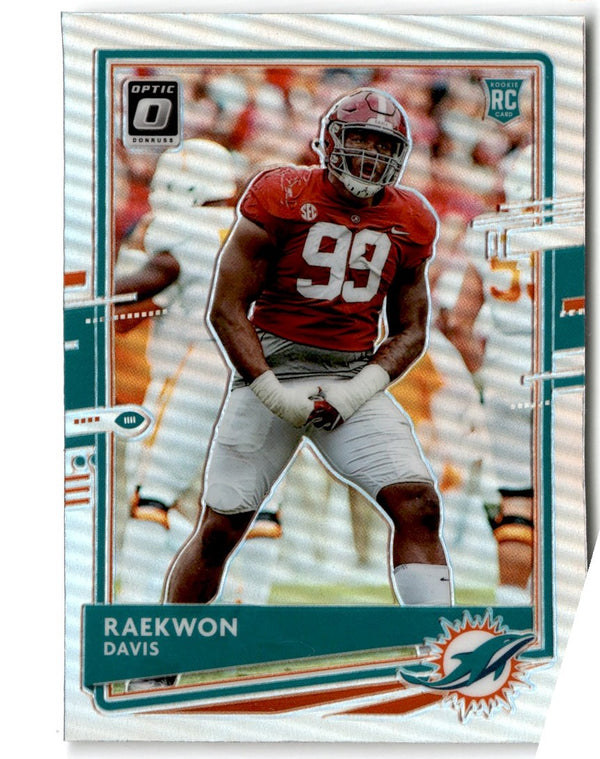 2020 Donruss Optic Preview Raekwon Davis #P-284 Prizm