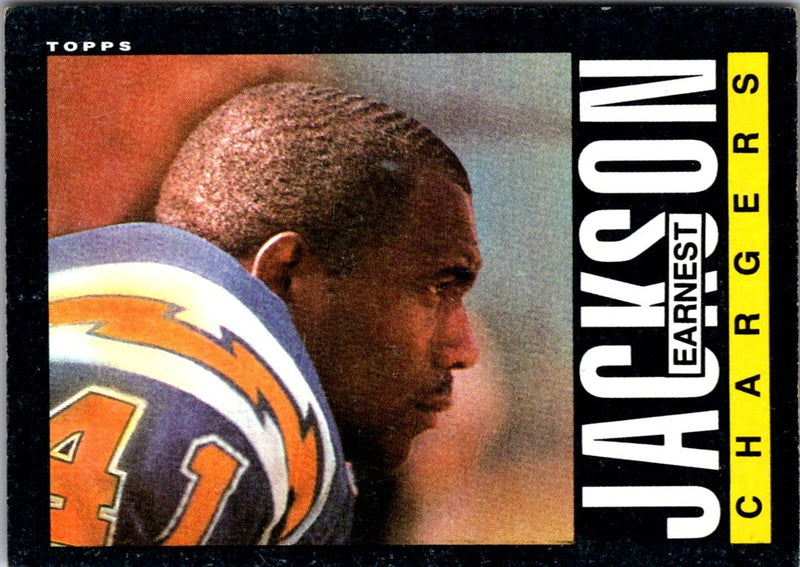 1985 Topps Earnest Jackson #375 Rookie