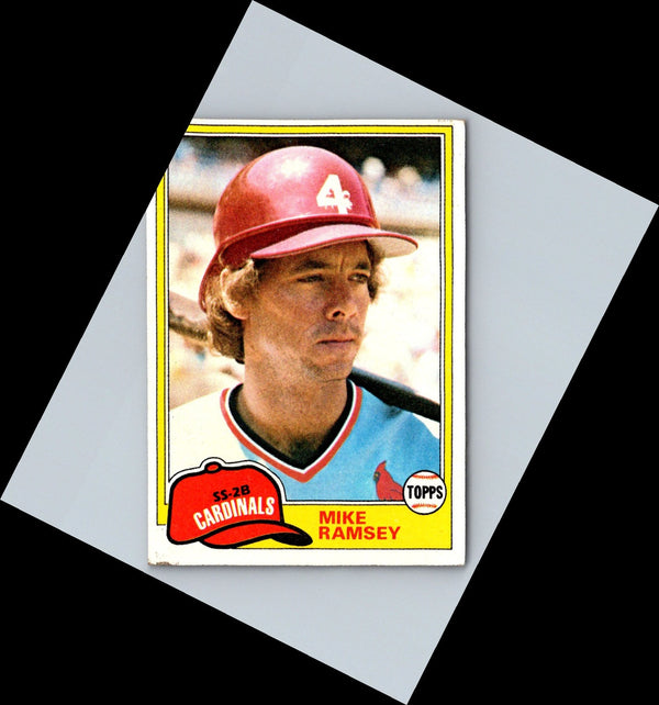 1981 Topps Mike Ramsey #366 Rookie