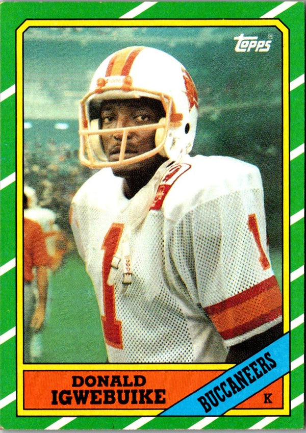 1986 Topps Donald Igwebuike #380 Rookie NM+