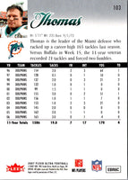 2007 Ultra Zach Thomas #103