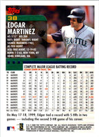 2000 Topps Opening Day Edgar Martinez #38