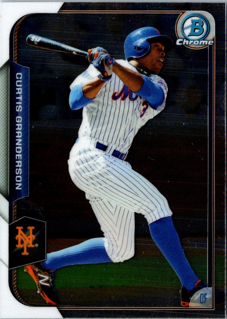 2015 Bowman Chrome Curtis Granderson