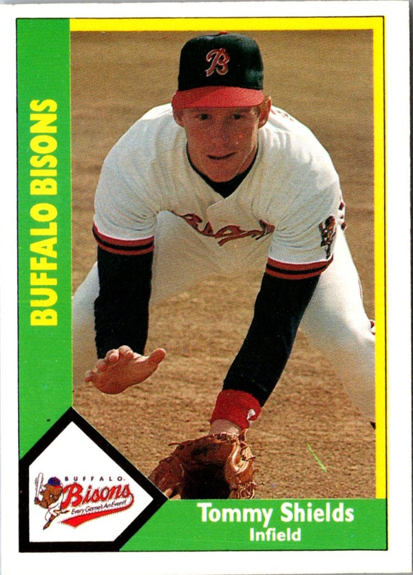 1990 CMC Buffalo Bisons Tommy Shields #21