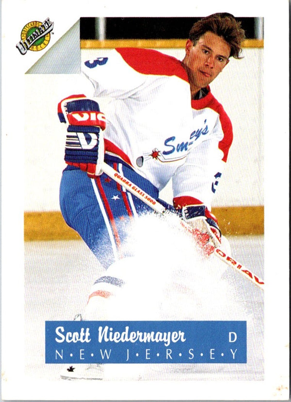 1991 Ultimate Draft French Scott Niedermayer #3