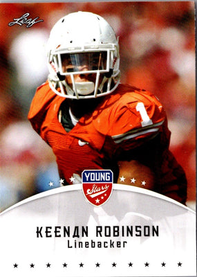 2012 Leaf Young Stars Keenan Robinson #49