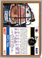 1991 Score Mike Gann #239