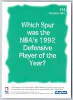 1995 Skybox San Antonio Spurs #414