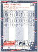 1988 Fleer Mike Maddux