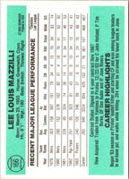 1984 Donruss Lee Mazzilli #166