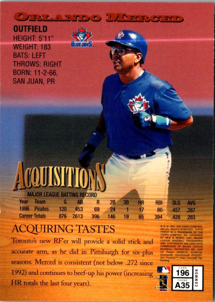 1995 Topps Finest Merced