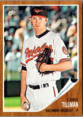 2011 Topps Heritage Chris Tillman #75