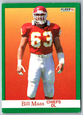 1991 Fleer Ultra Bill Maas #95