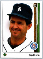1989 Upper Deck Fred Lynn #761