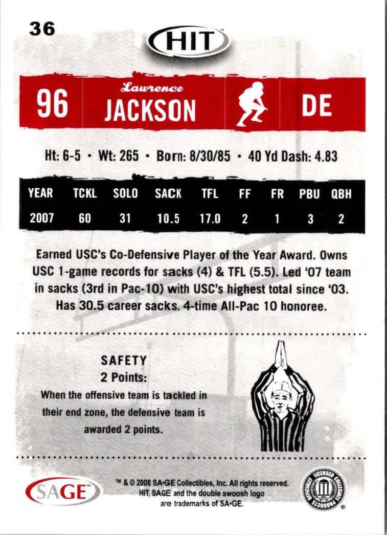 2008 SAGE HIT Lawrence Jackson