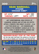 2005 Bazooka Sean Marshall