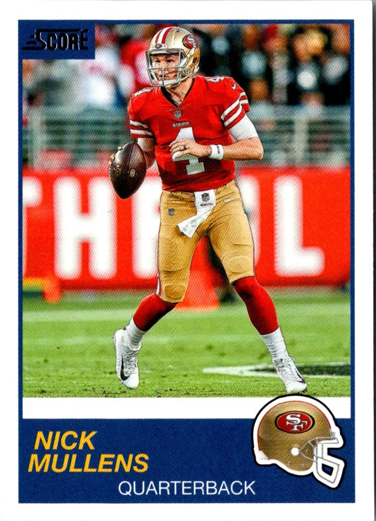 2019 Score Nick Mullens