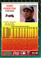 1992 Score Proctor and Gamble Terry Pendleton #13