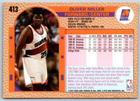1992 Fleer Oliver Miller #413 Rookie