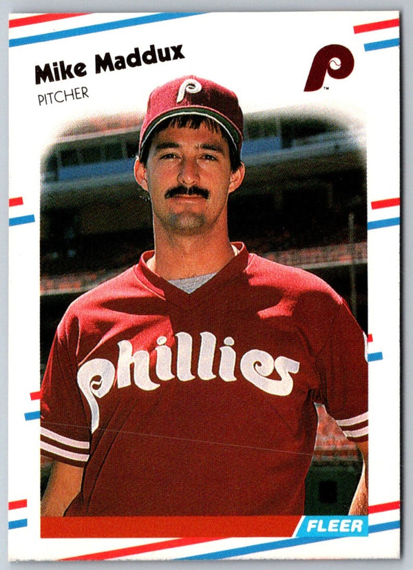 1988 Fleer Mike Maddux #309