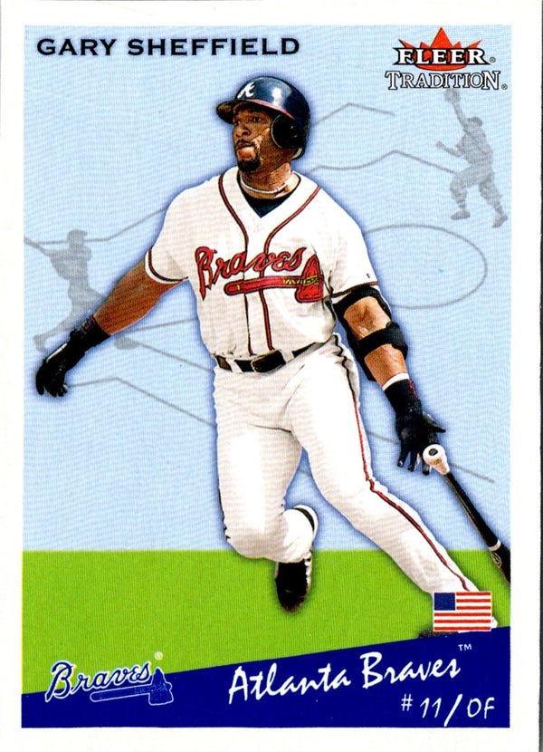 2002 Fleer Tradition Update Gary Sheffield #U111