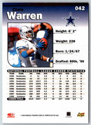 1999 Donruss Elite Chris Warren