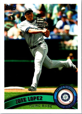 2011 Topps Jose Lopez #173