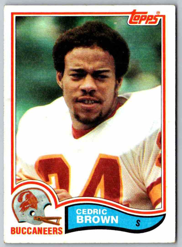 1982 Topps Cedric Brown #496