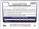 2012 Bowman Ryan Gibbard