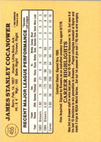 1985 Donruss Jaime Cocanower #455 Rookie