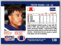 1990 Pro Set Fredd Young #138