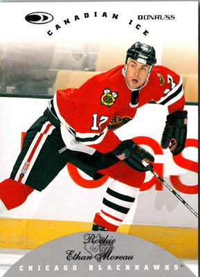 1996 Donruss Canadian Ice Ethan Moreau #127 Rookie