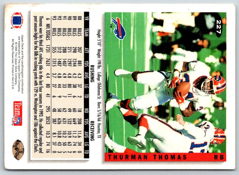 1994 Collector's Choice Thurman Thomas