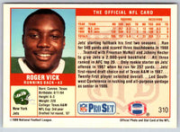 1989 NFL Proset Roger Vick #310