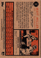2011 Topps Heritage Minor League Matt Miller #40