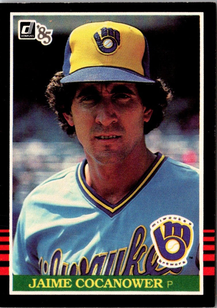 1985 Donruss Jaime Cocanower