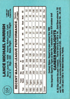 1986 Donruss Lance Parrish #334
