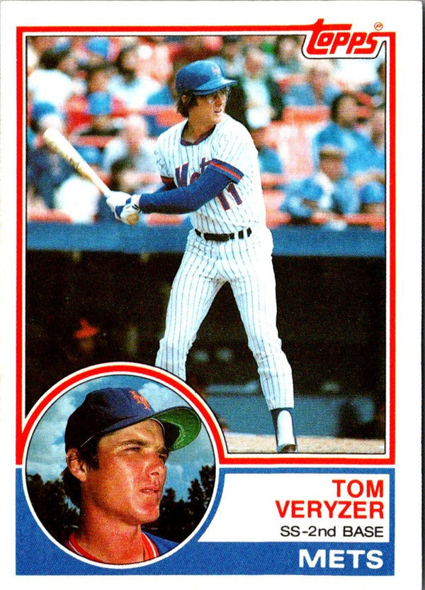 1983 Topps Tom Veryzer #496 EX