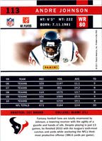 2011 Score Andre Johnson #113
