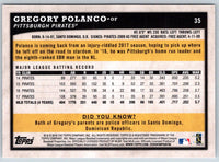 2018 Topps Big League Gregory Polanco #35