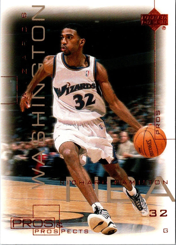 2000 Upper Deck Pros & Prospects Richard Hamilton #89