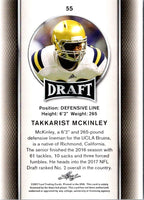 2017 Leaf Draft Takkarist McKinley #55