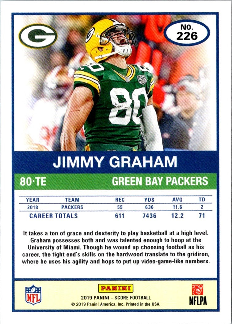 2019 Score Jimmy Graham